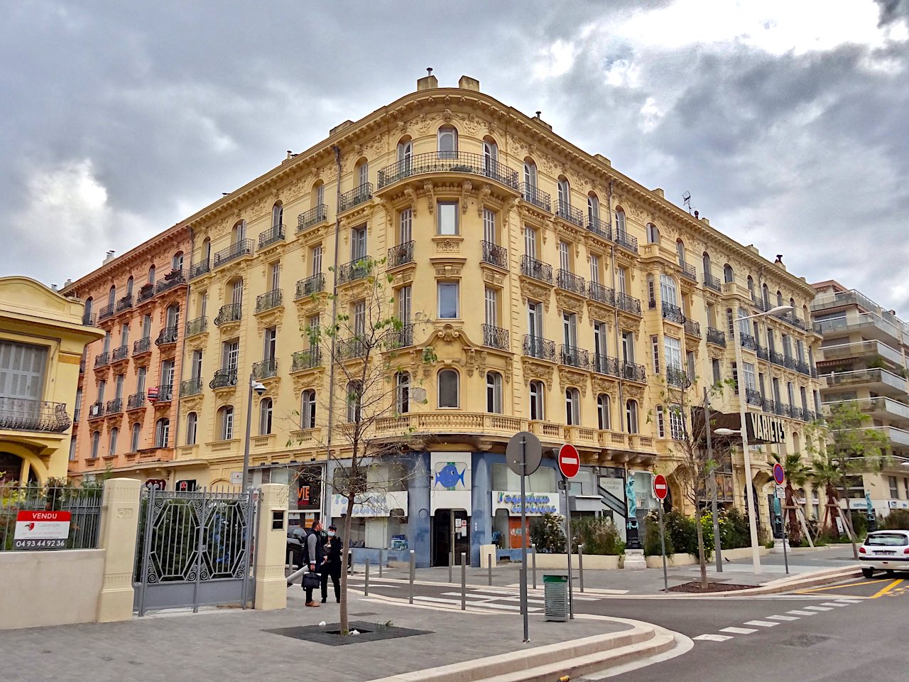 Boulevard Victor Hugo à Nice