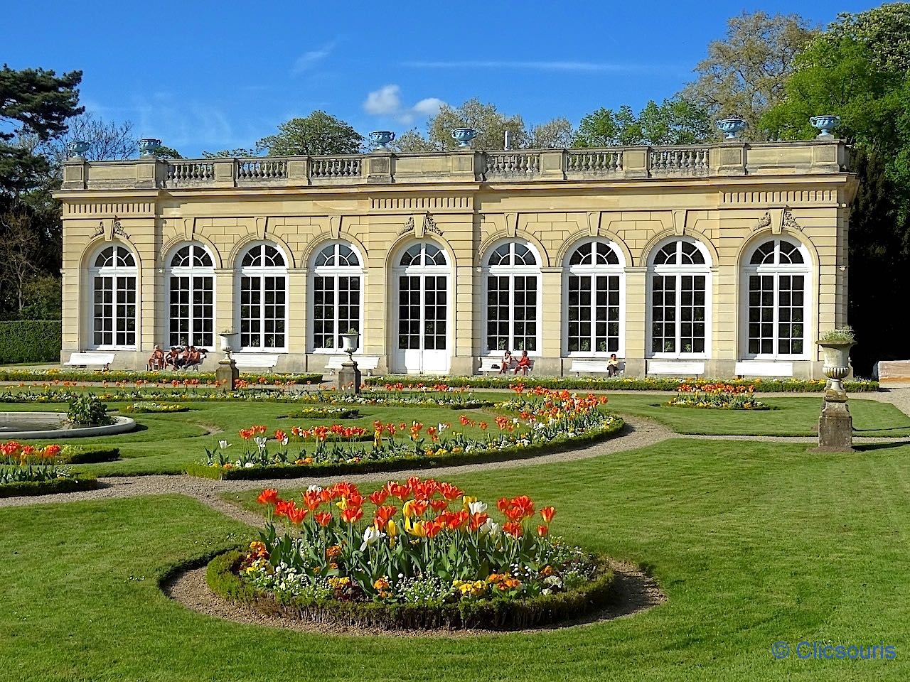 orangerie à Bagatelle