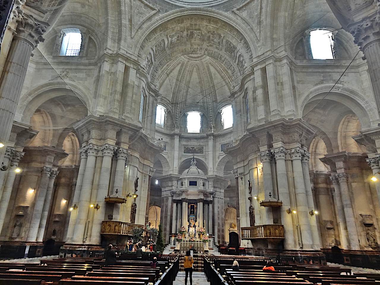 intérieur de la cathédrale de Cadix