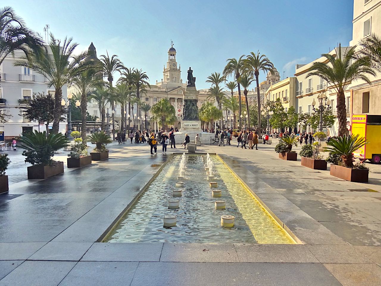 Plaza San Juan de Dios à Cadix