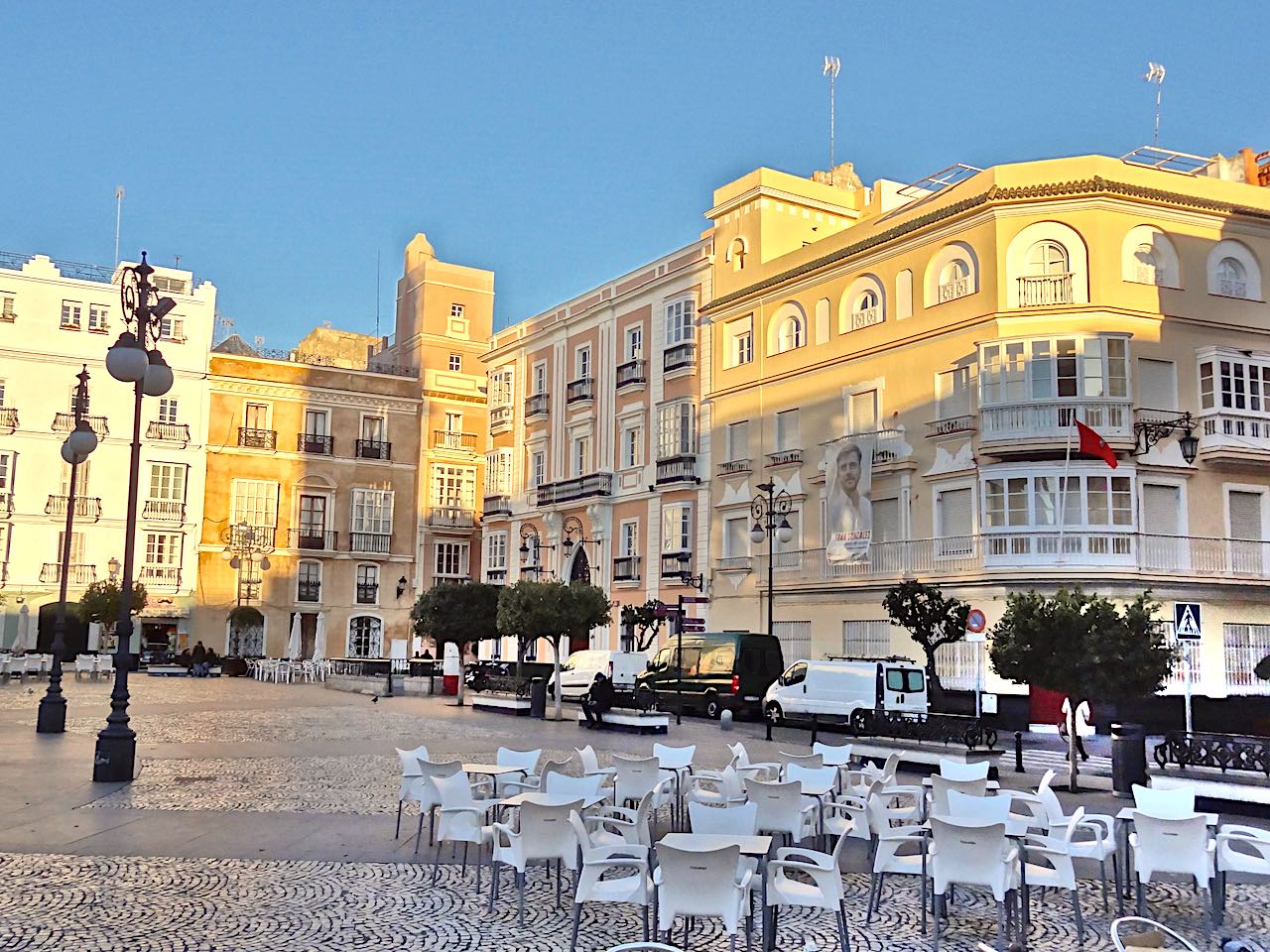 Plaza San Antonio à Cadix