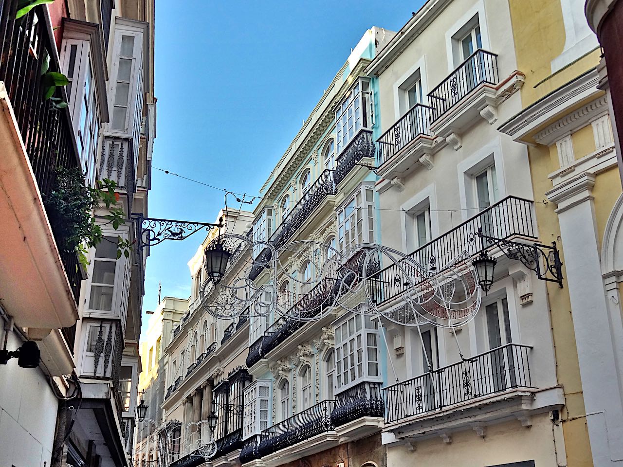 une rue du centre de Cadix