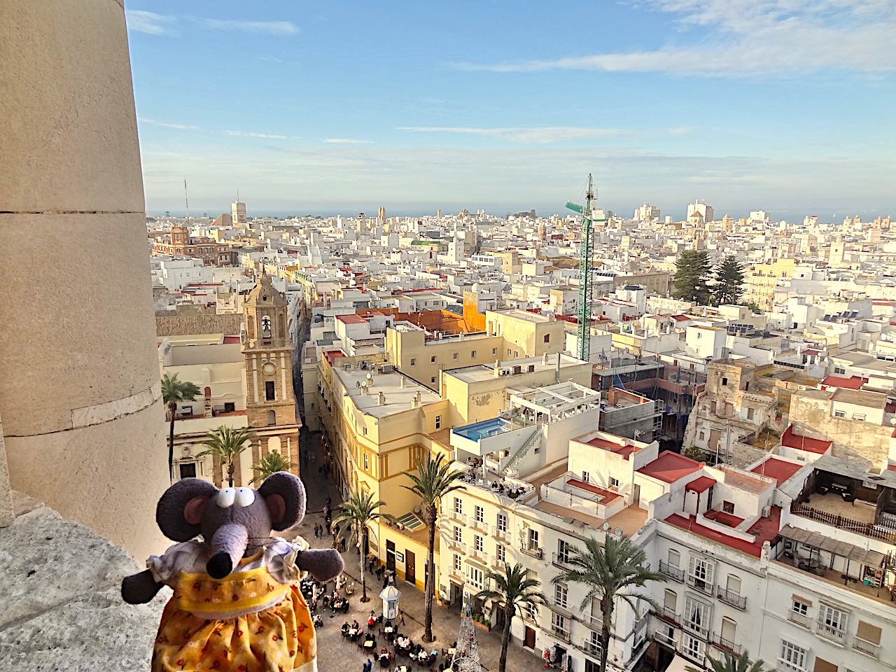 vue depuis la cathédrale de Cadix