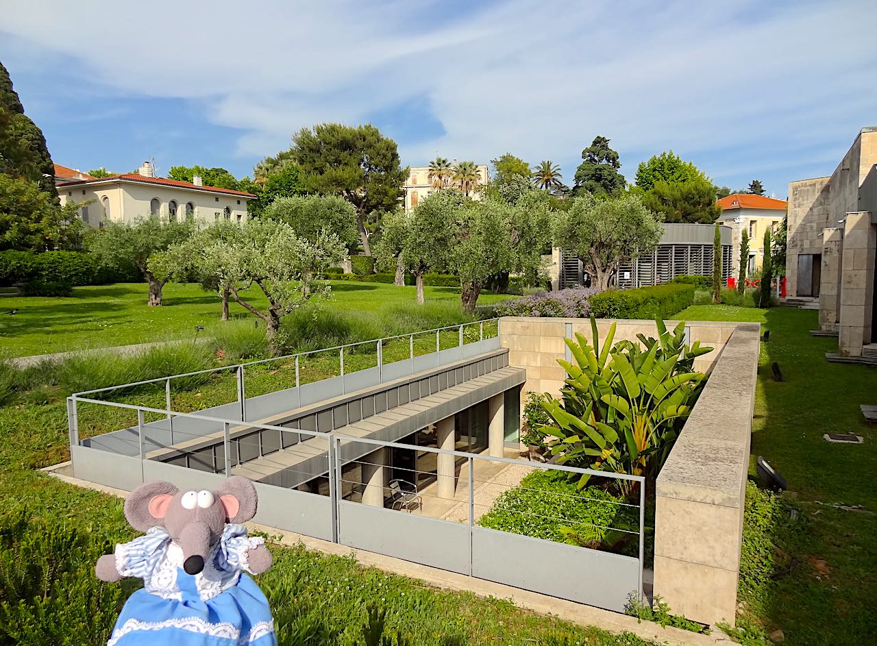 jardin du musée Chagall à Nice