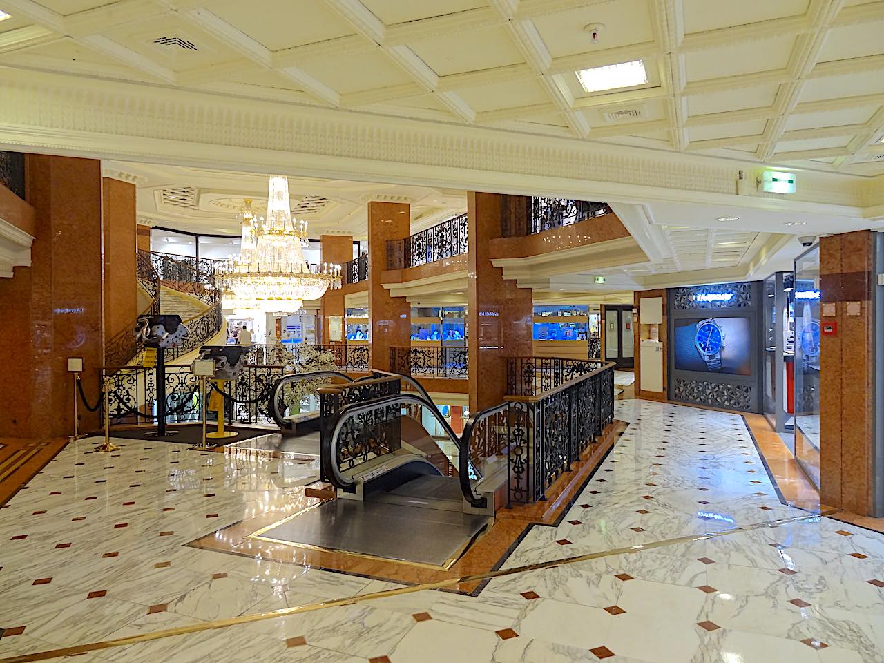 Centre commercial Metropole shopping de Monte Carlo
