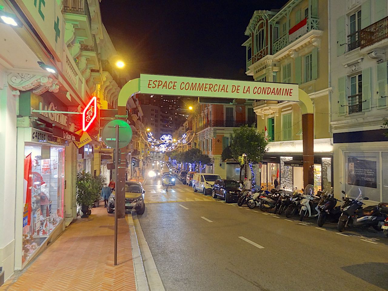 espace commercial Condamine à Monaco