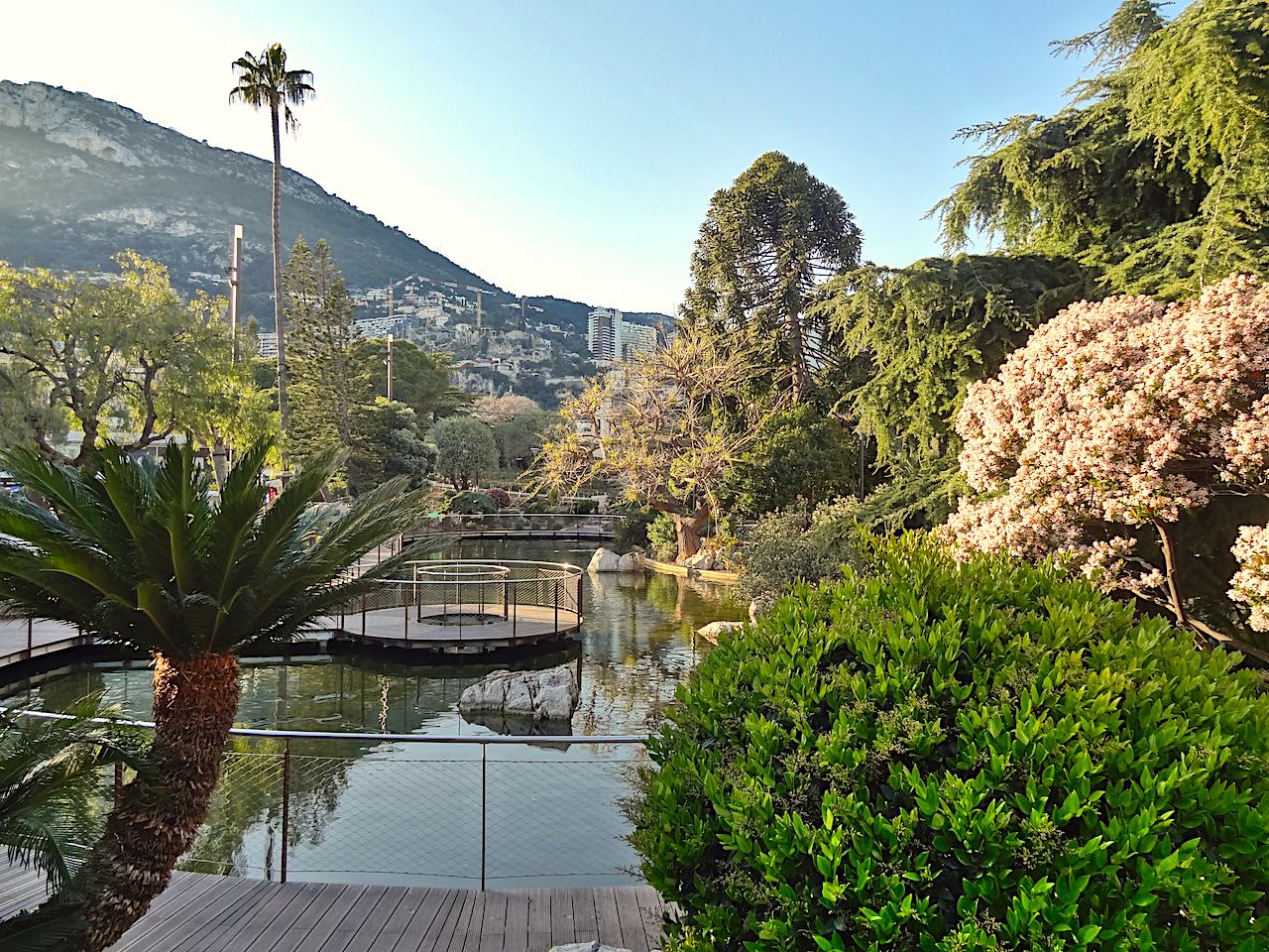 parc de Fontvieille à Monaco