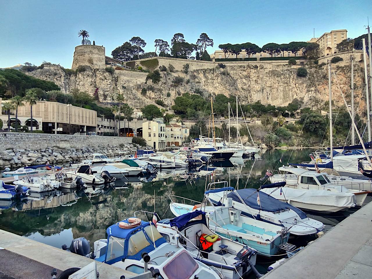 port de Fontvieille à Monaco