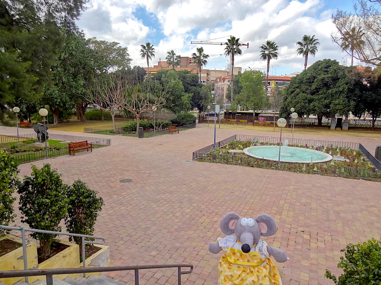 jardin botanique du Malecon à Murcie