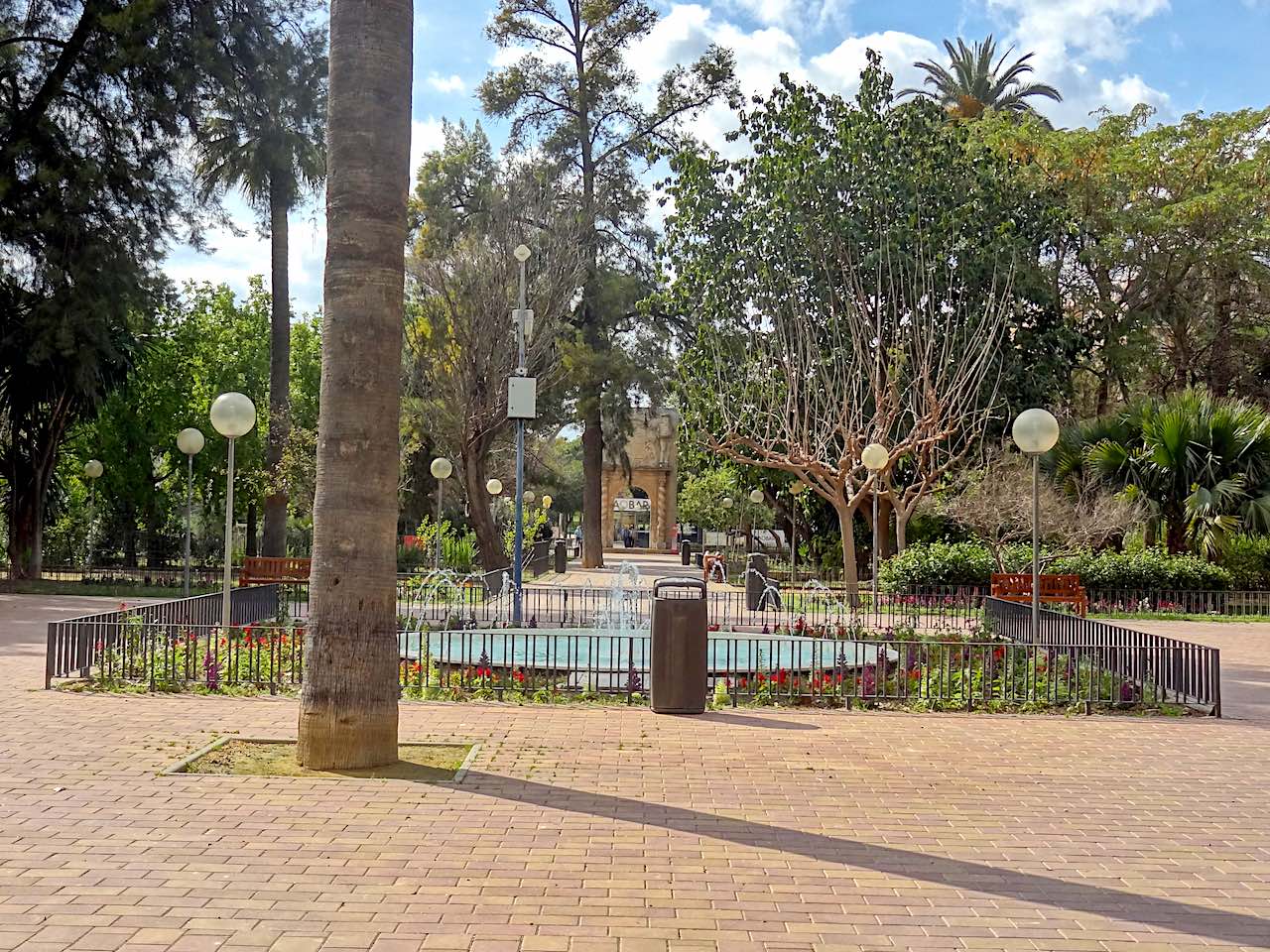 jardin botanique du Malecon à Murcie