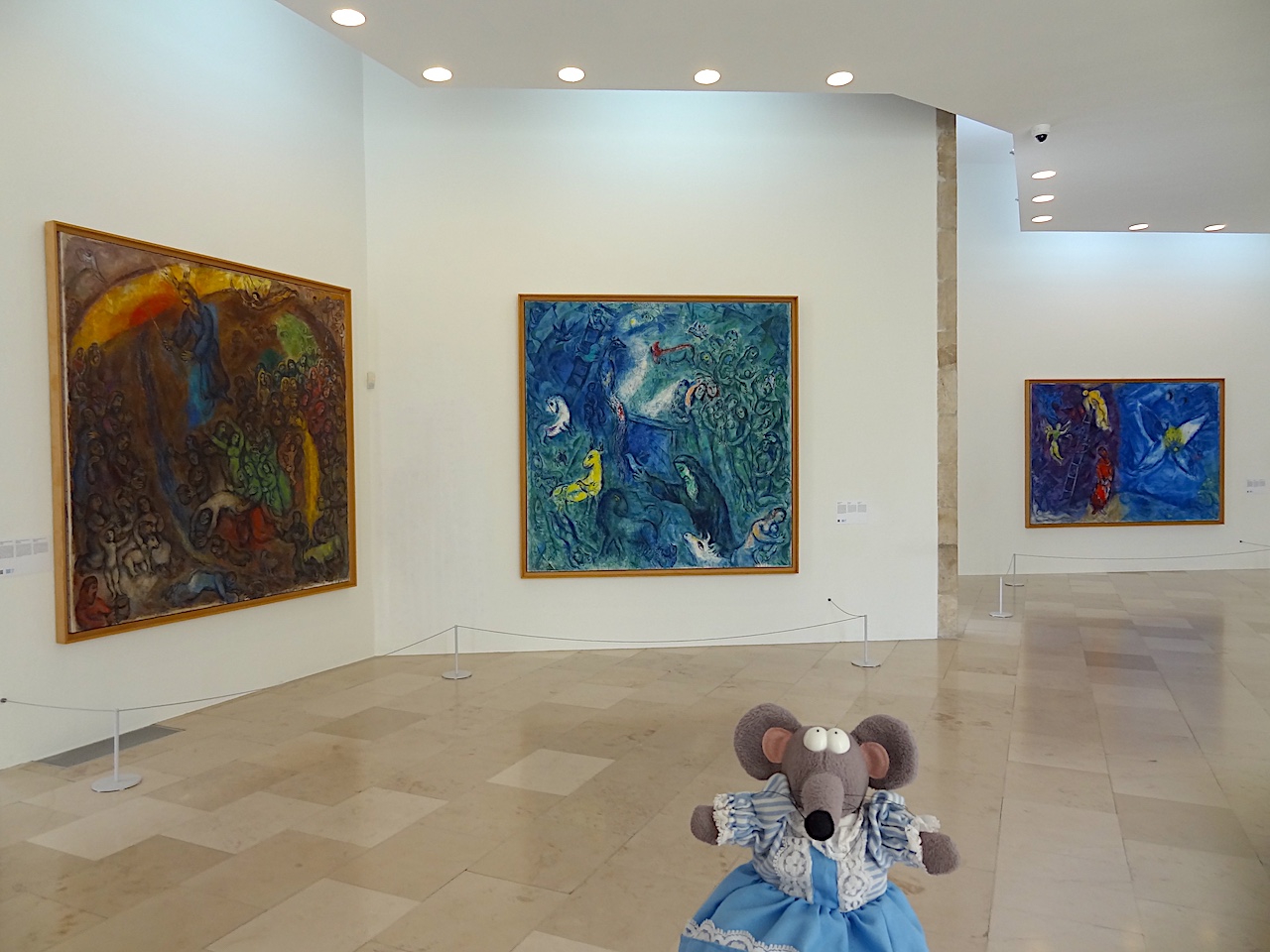 salle du musée Chagall à Nice