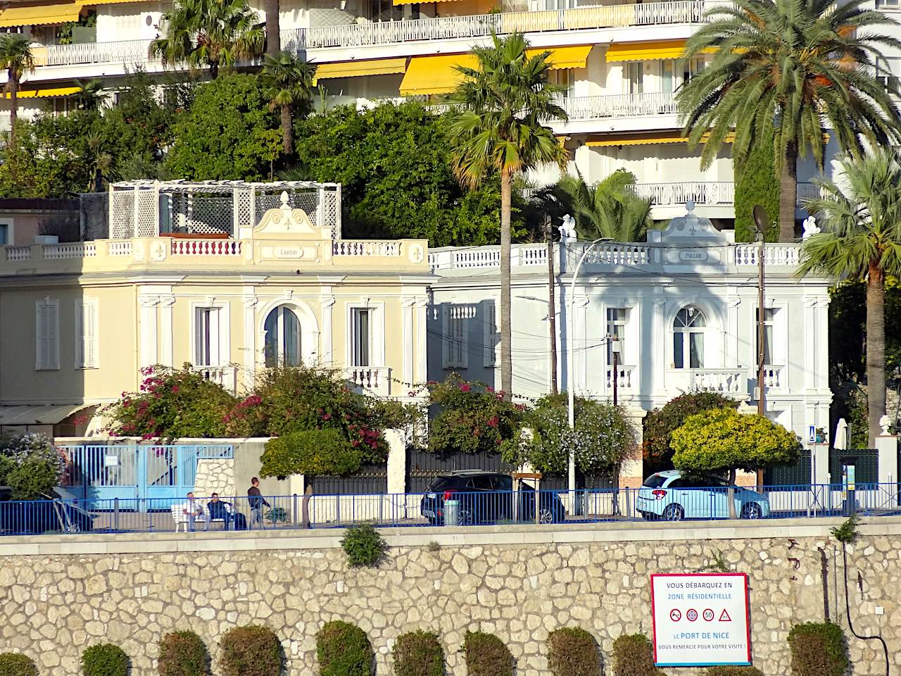 villas Castor et Pollux à Nice