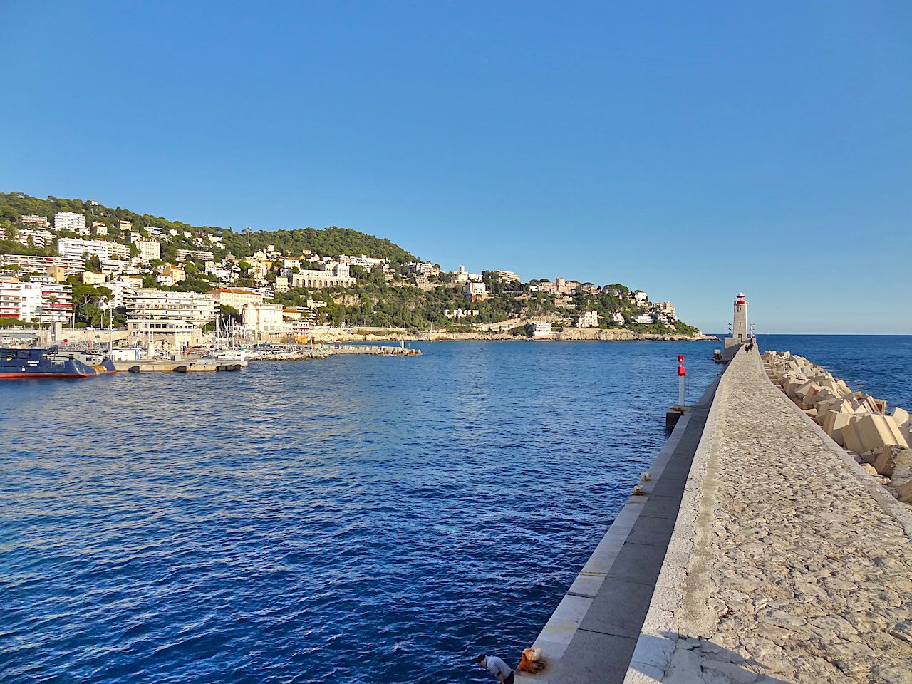 promenade du phare à Nice