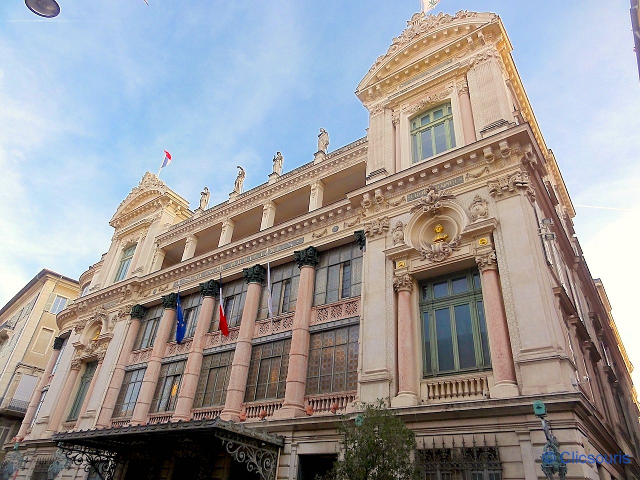 façade de l'opéra de Nice