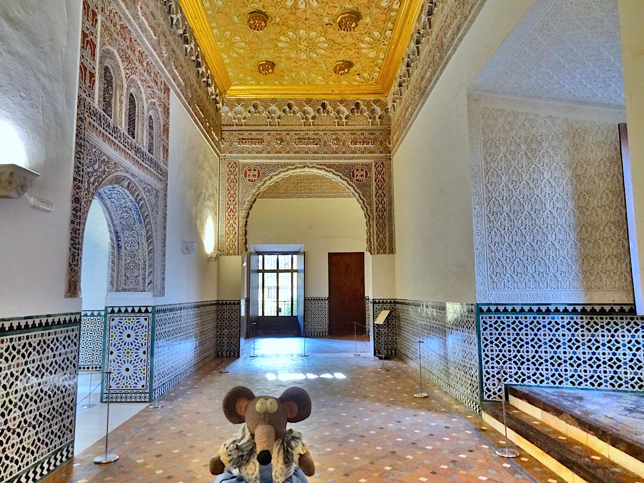 chambre dans l'Alcazar de Séville