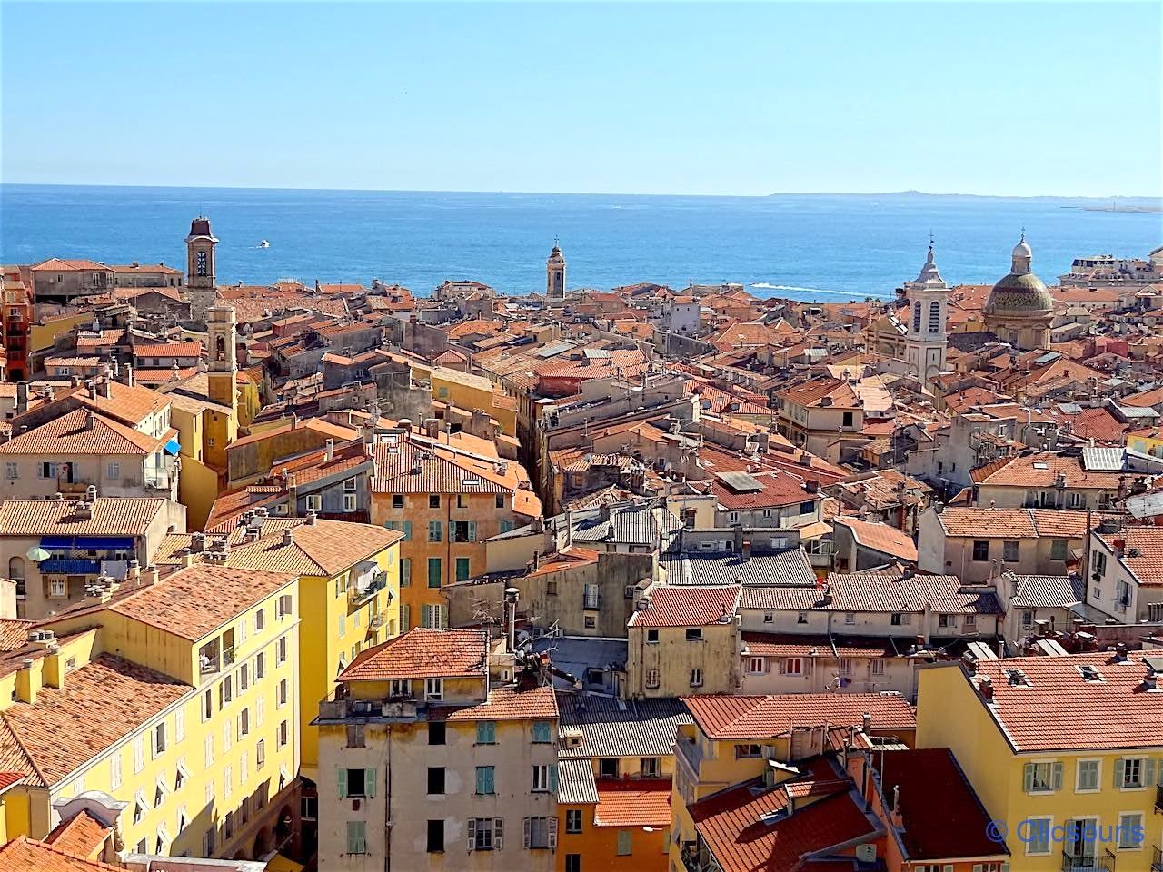 vue sur le vieux Nice