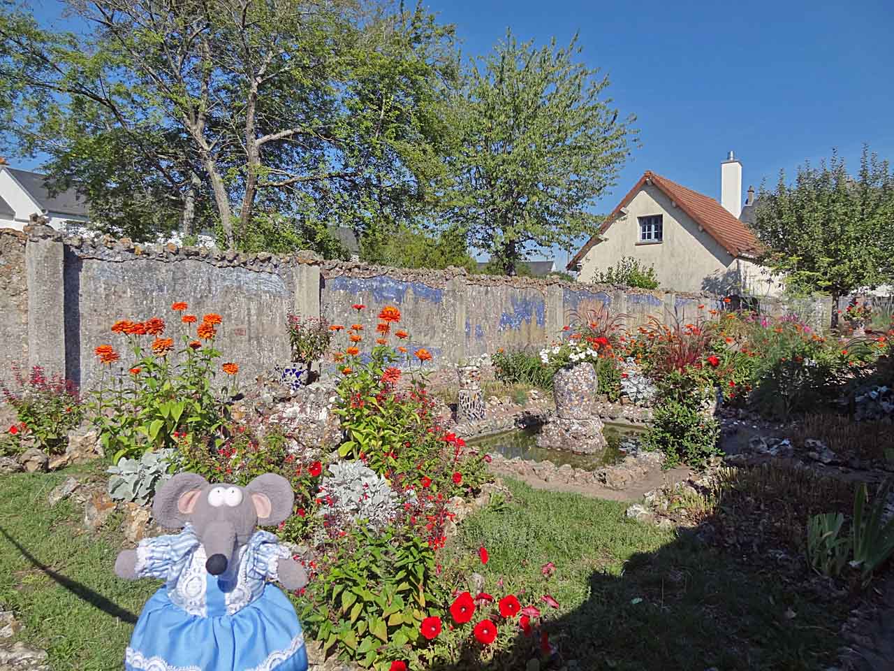 Jardin de la maison Picassiette à Chartres