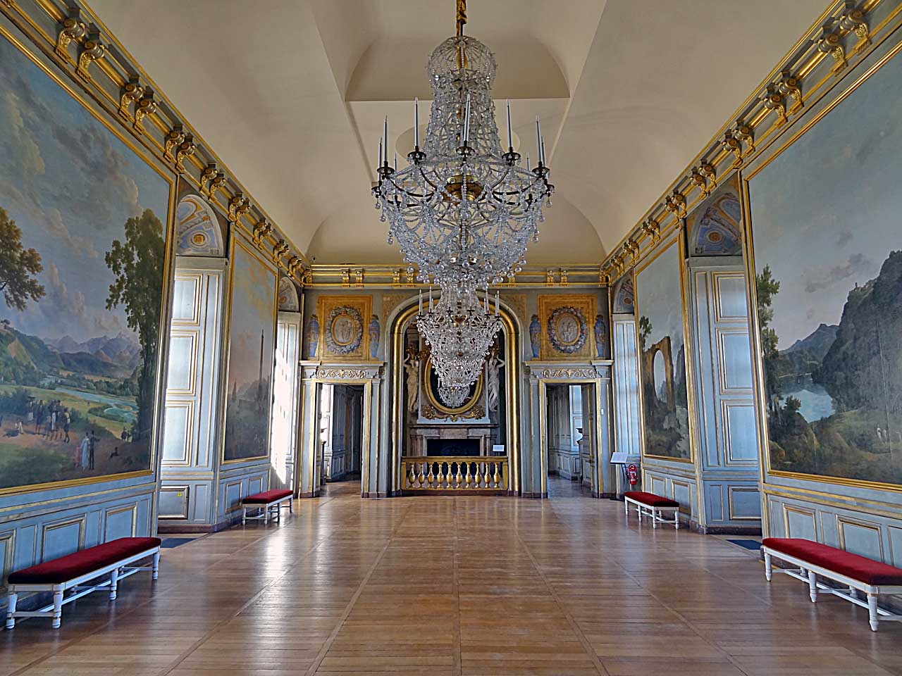 Grande galerie du château de Maisons, à Maisons-Laffitte
