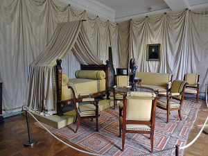 Chambre de l'Empereur au château de la Malmaison