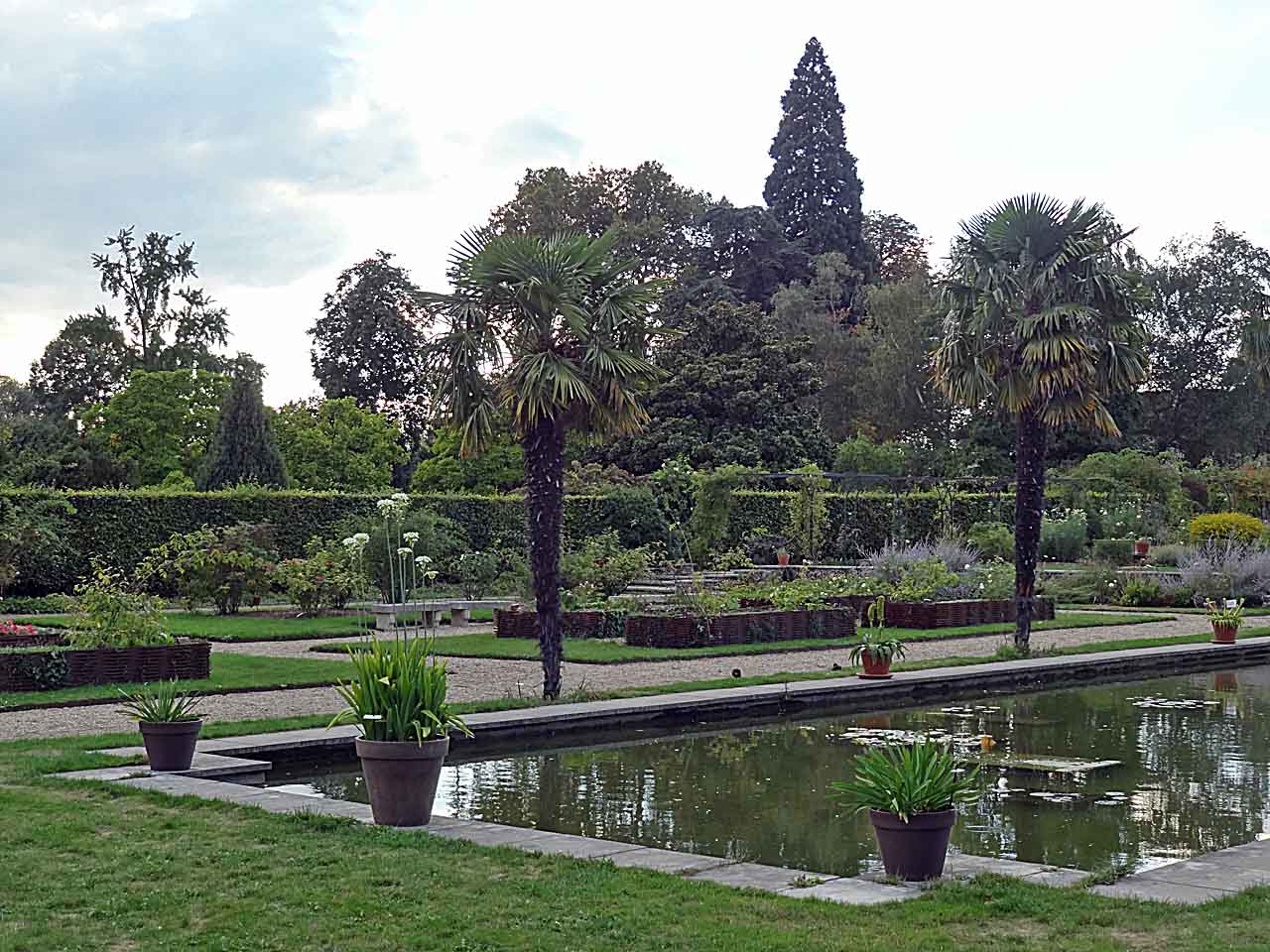 Jardin de l'école du Breuil à Paris