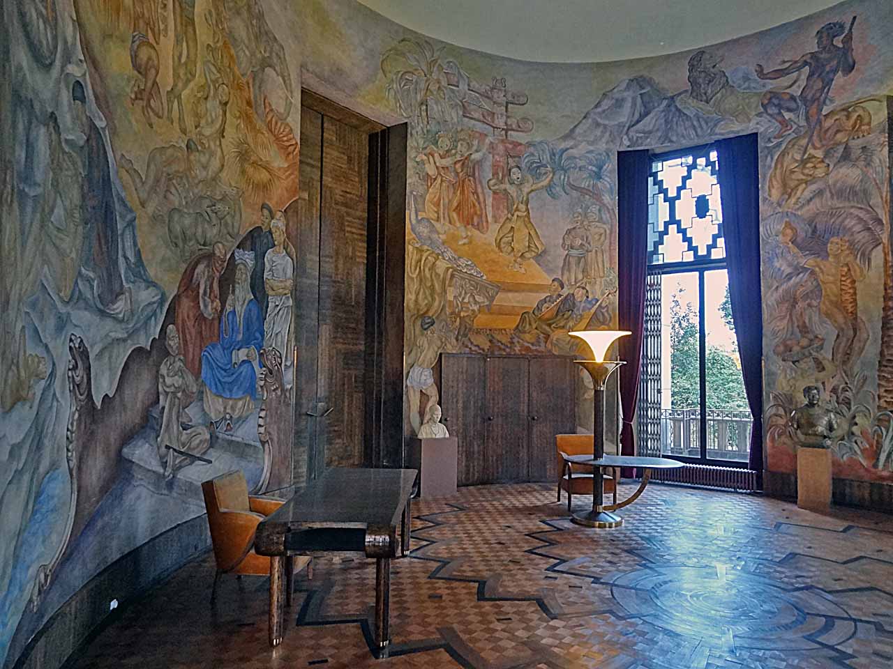 Salon Lyautey au palais de la Porte-Dorée à Paris