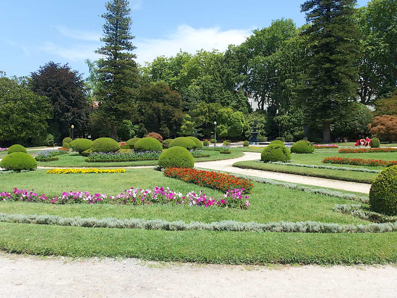 jardins du palais de Cristal à Porto