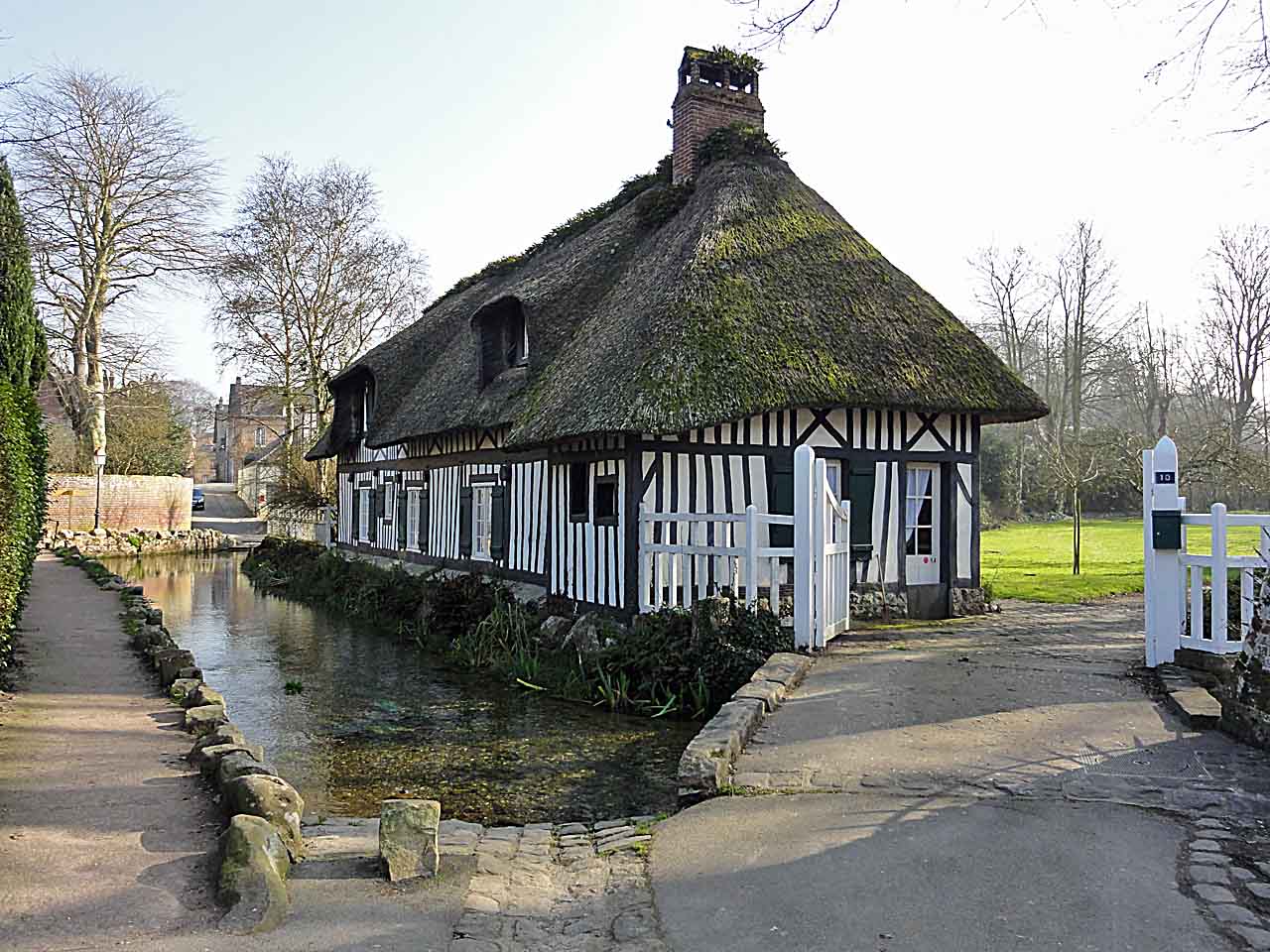 Maison normande à Veules-les-Roses