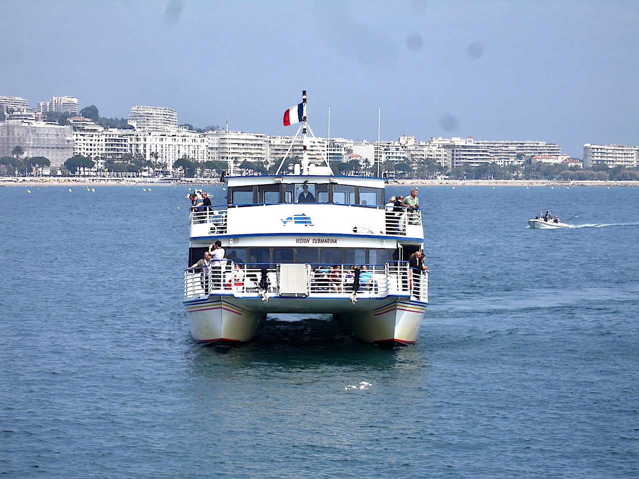 bateau pour l'île Sainte-Marguerite