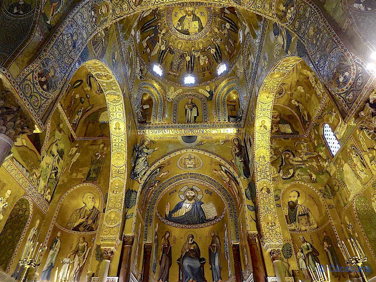 chapelle palatine du palais normand de Palerme