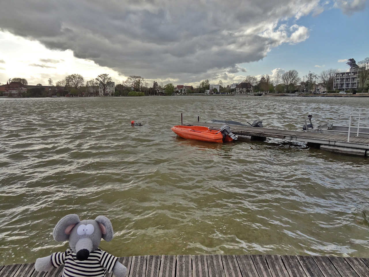 vue sur le lac d'Enghien