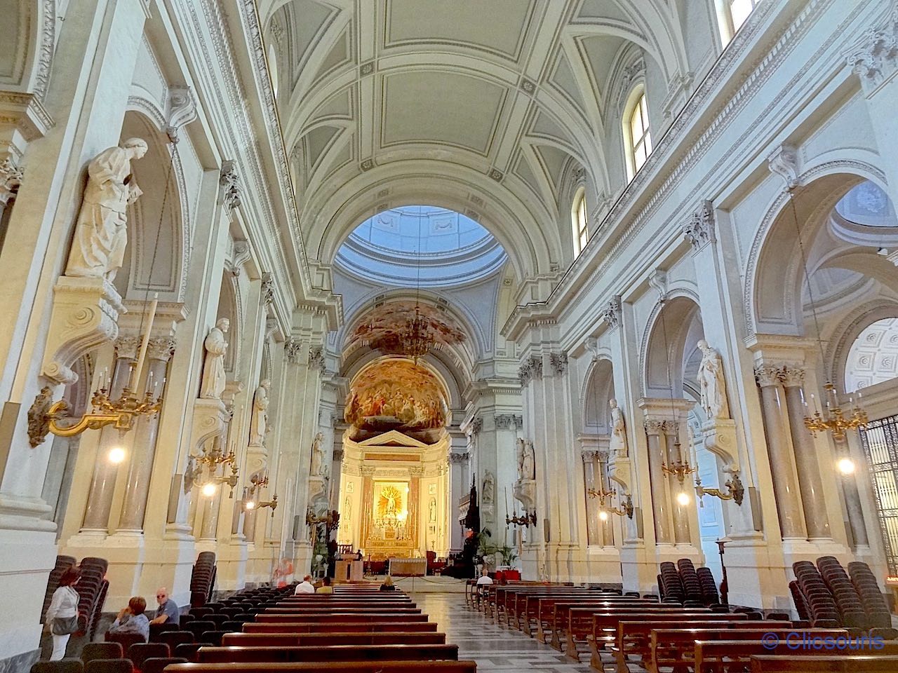 intérieur de la cathédrale de Palerme