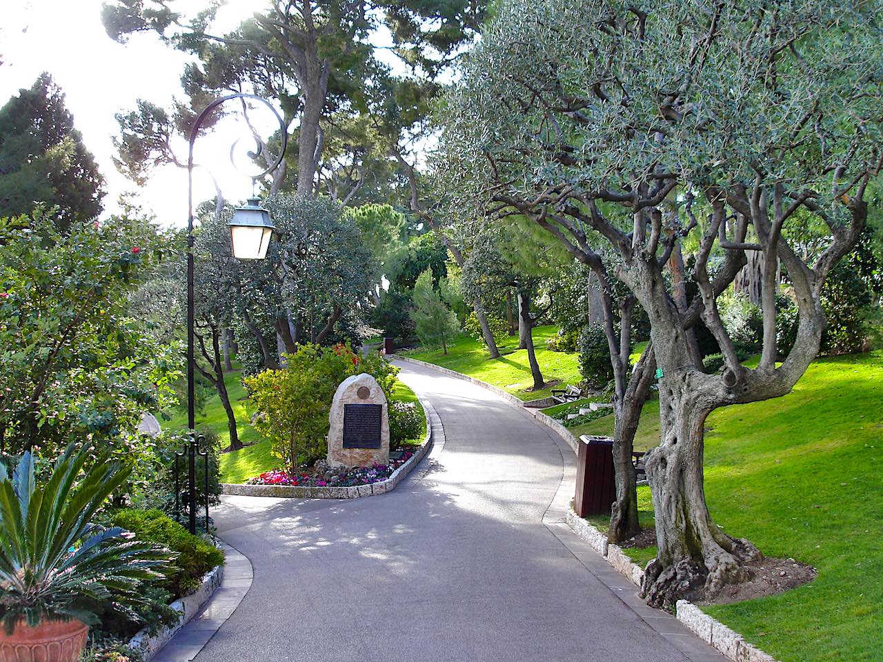 jardin des pêcheurs à Monaco