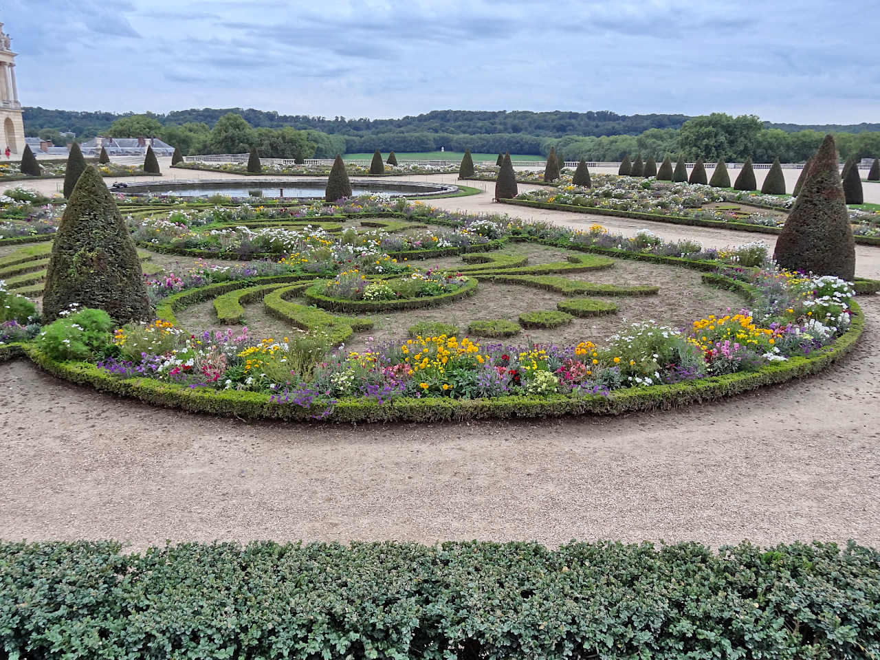 jardin de Versailles printemps