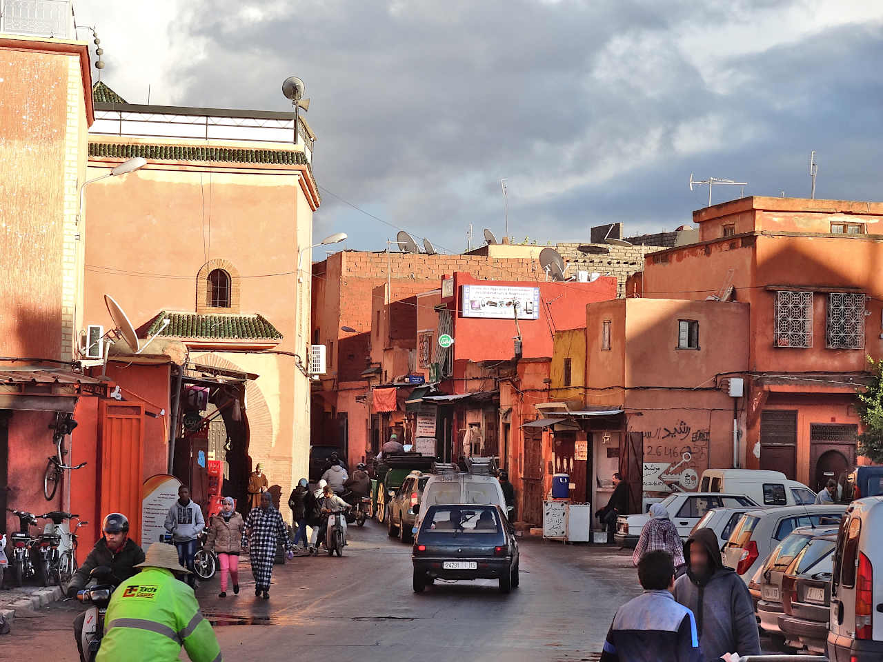 rue de la Kasbah de Marrakech