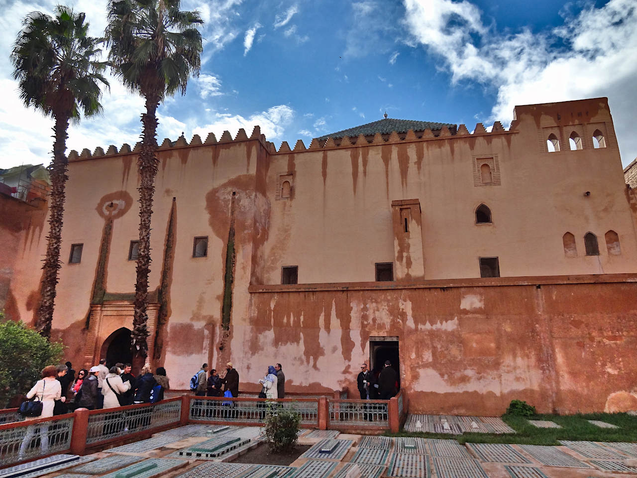 tombeaux saadiens à Marrakech