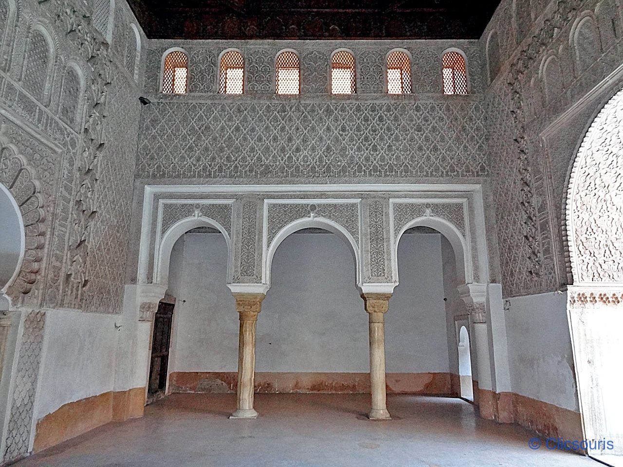 salle de prière de la médersa Ben Youssef