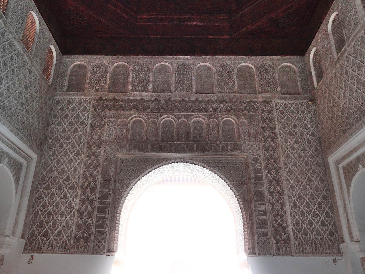 salle de prière de la médersa Ben Youssef