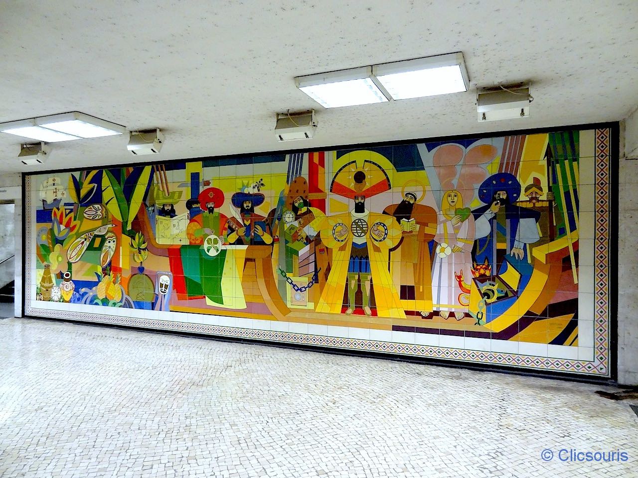 station de métro à Lisbonne