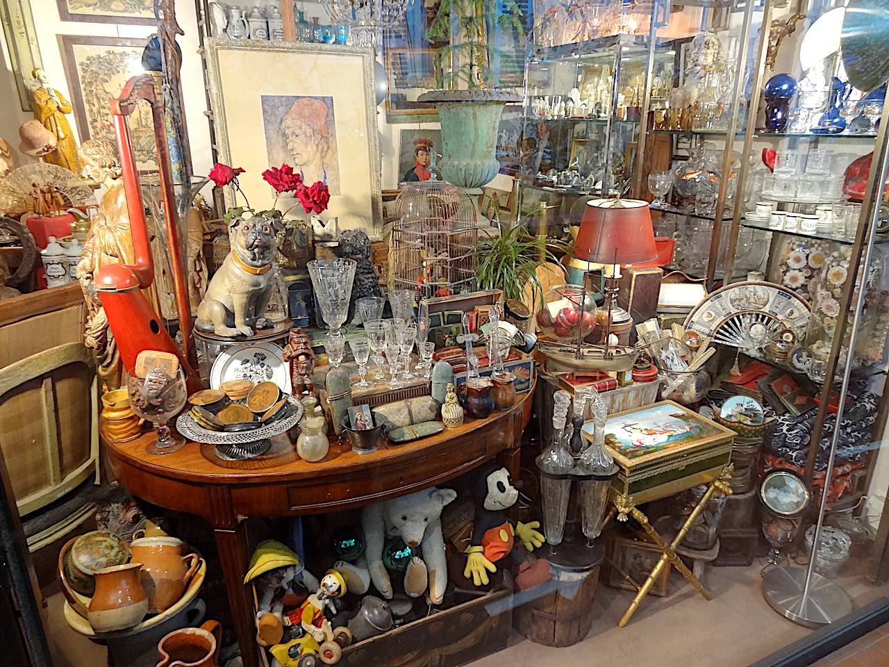 quartier des antiquaires à Nice