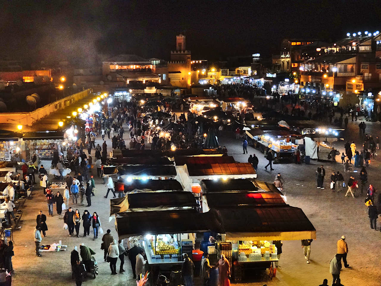 place jamaa el fna de nuit