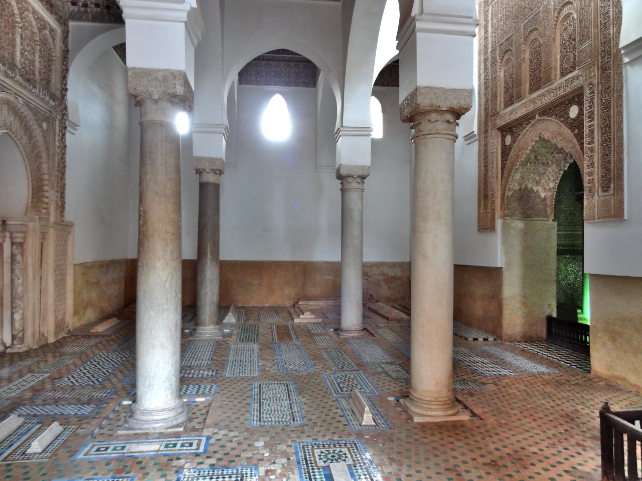 tombeaux saadiens de Marrakech