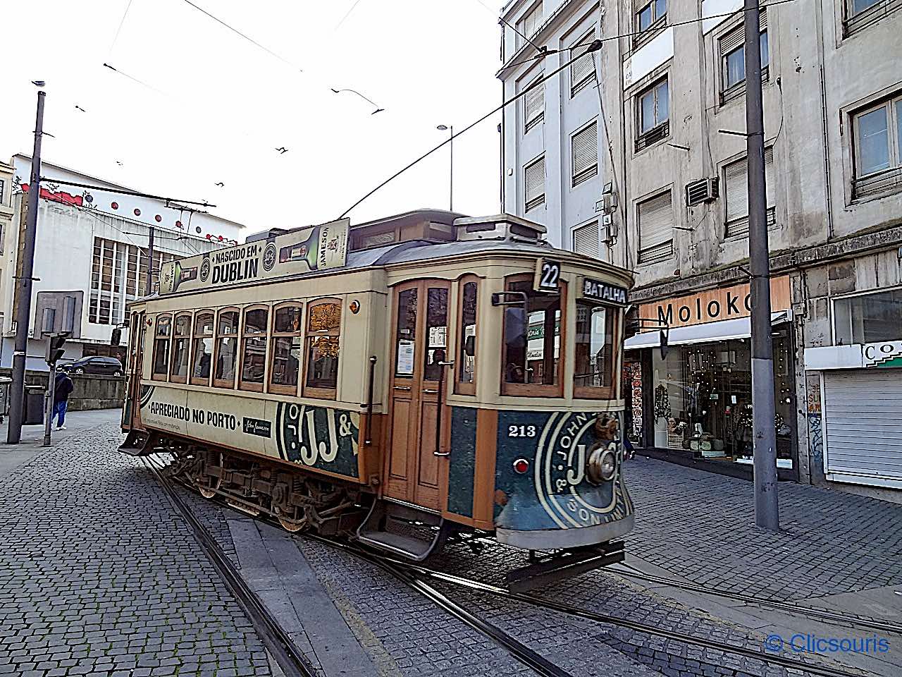 tramway historique de Porto