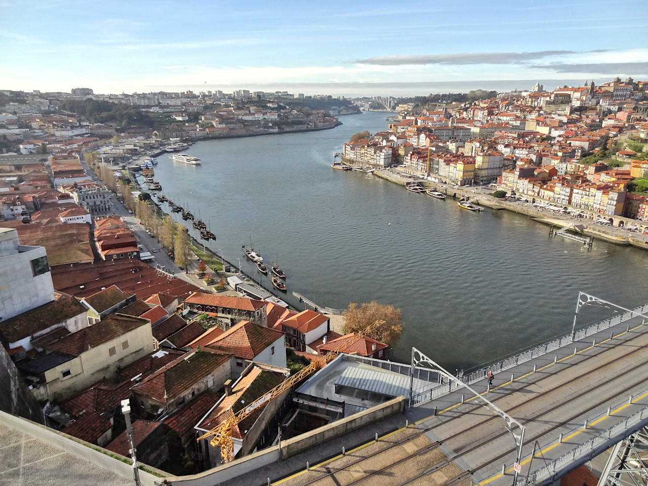 porto vu du Miradouro da Serra do Pilar