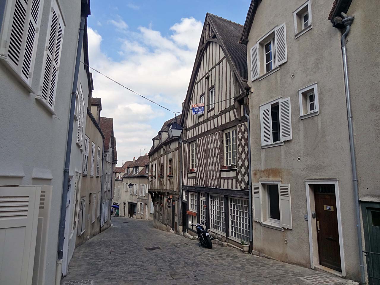 Rue des Écuyers à Chartres