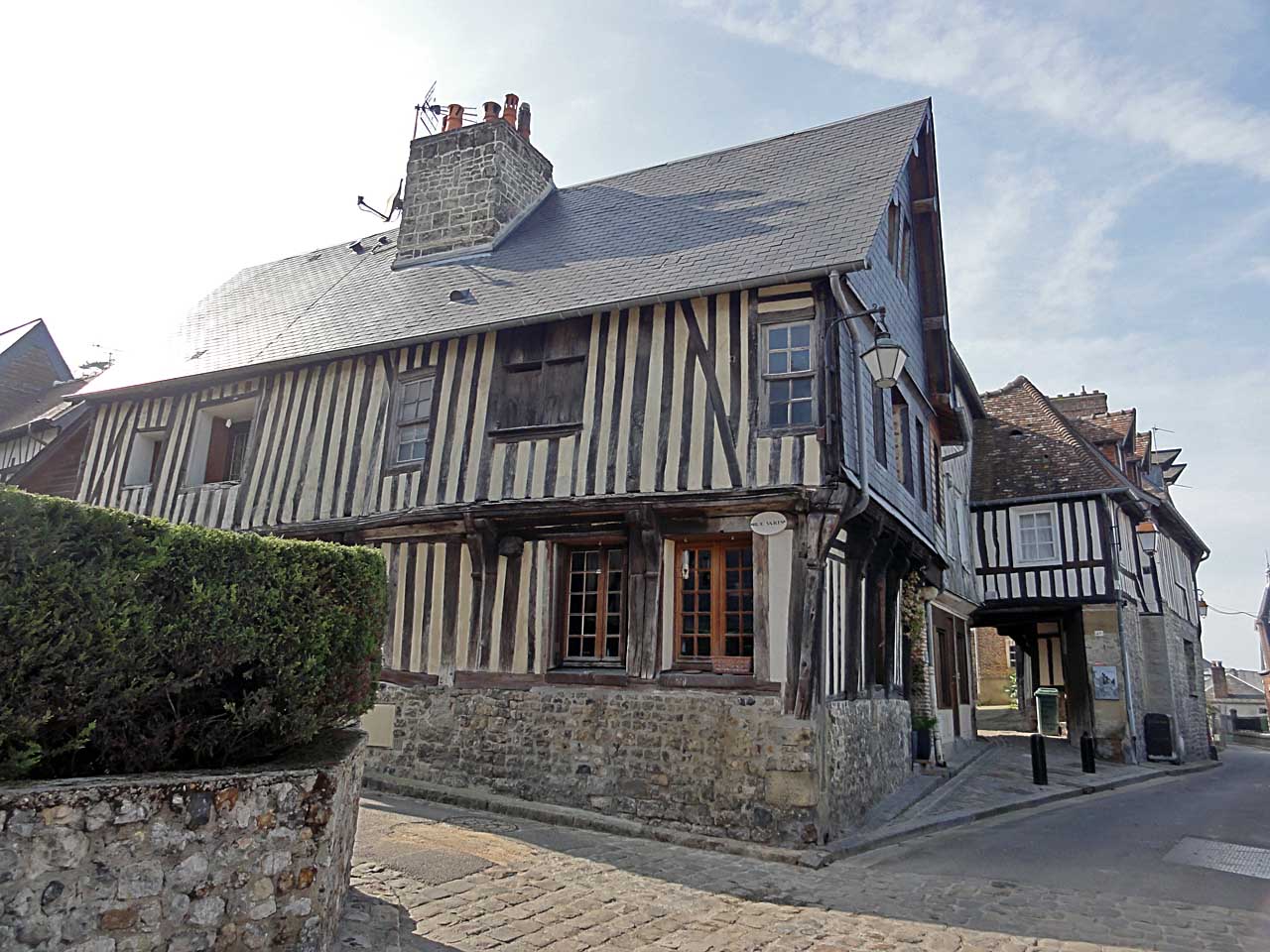 Maison rue de l'Homme-de-Bois à Honfleur