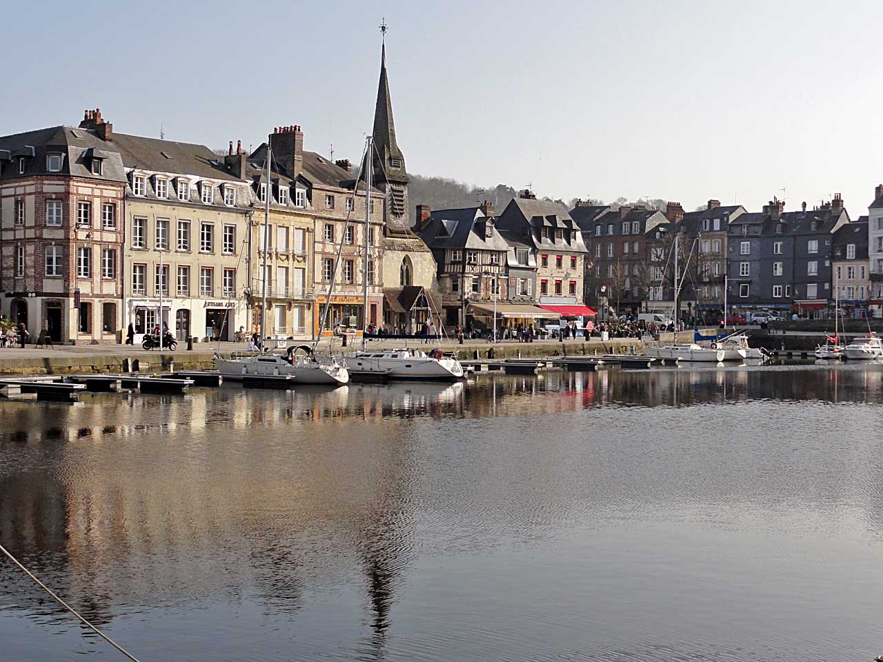 Quai Saint-Étienne à Honfleur