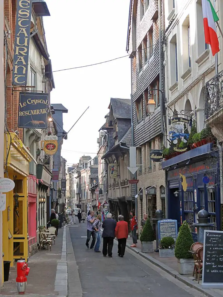 Rue Haute à Honfleur