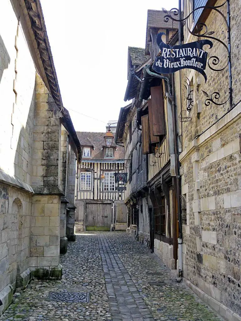 Rue de la Prison à Honfleur