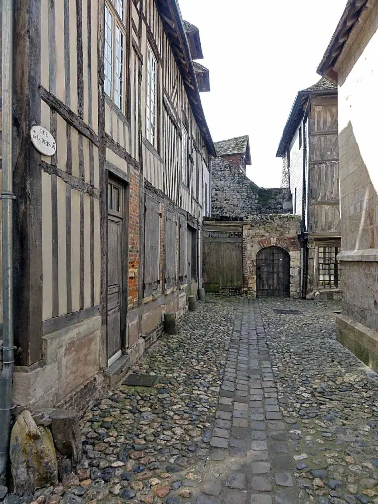 Rue de la Prison à Honfleur