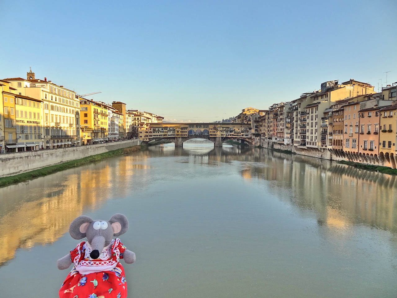 vue sur le ponte Vecchio